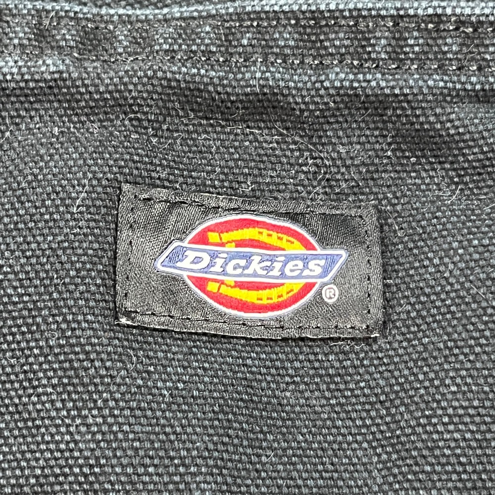 Dickies Pants Womens 0 Black FPR05SBK Duck Canvas Relaxed Straight Leg Workwear - Picture 9 of 11